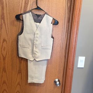 Boys pants and matching vest